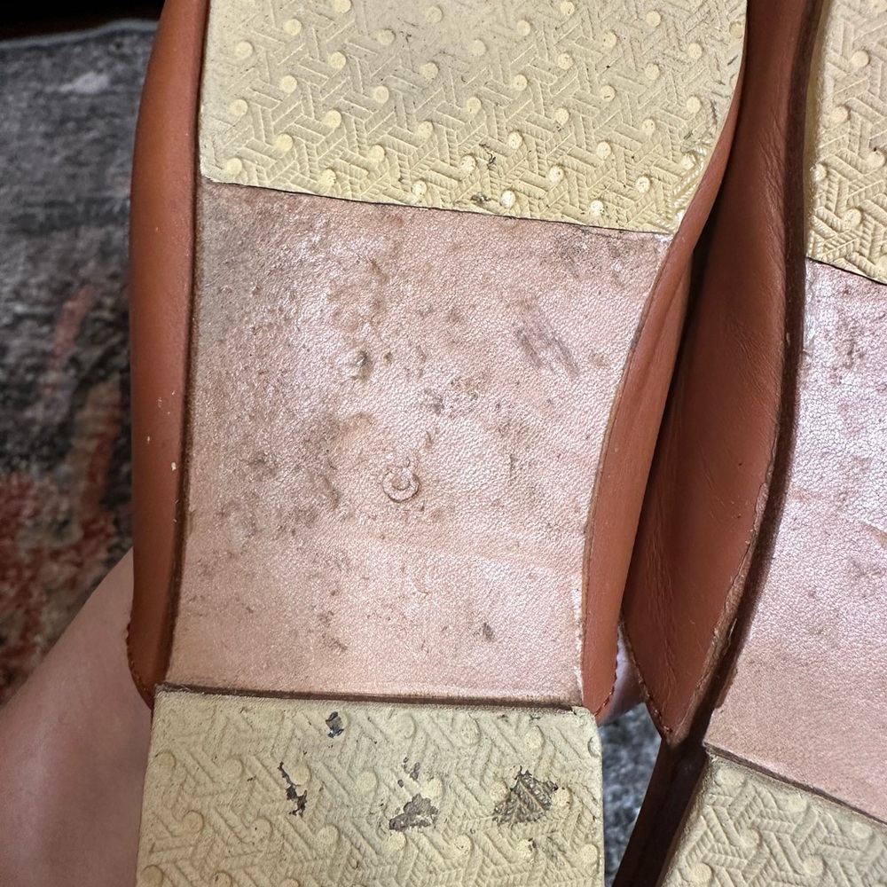 Liberté The Modern Mule in Cognac Chic Tan Leather Mules for Women - Picture 9 of 12